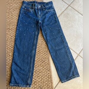 Gap kids denim straight jeans girls size 6